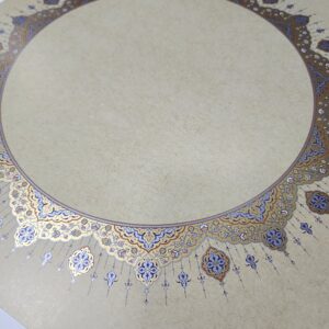 ورق مزخرف دائري