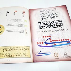 منهجية دراسية وتحليل في خط النسخ لمحمد شوقي