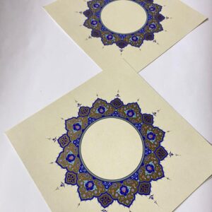 ورق مزخرف دائري